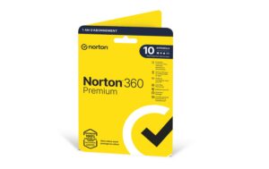 Norton 360 Premium Sleeve, 10 Device, 1 Jahr
