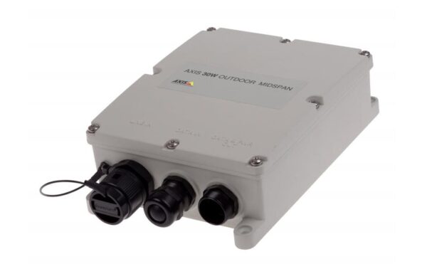 AXIS 30W Outdoor Midspan 30W PoE+, Outdoor, IP66, -40°C bis 65°C kaufen Schweiz | Mediatech.ch