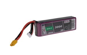TF ECO-X LiPo-Akku 18.5V 3000mAh 5S 20C 140x43x29 mm, 356 g XT60, MTAG