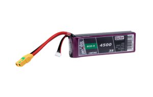 TF ECO-X LiPo-Akku 11.1V 4500mAh 3S 20C 140x43x25 mm, 323 g XT90/AS, MTAG