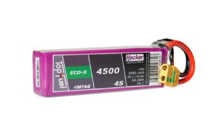TF ECO-X LiPo-Akku 14.8V 4500mAh 4S 20C 140x43x32 mm, 416 g XT90/AS, MTAG