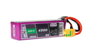 TF ECO-X LiPo-Akku 22.2V 4500mAh 6S 20C 140x43x48 mm, 595 g XT90/AS, MTAG