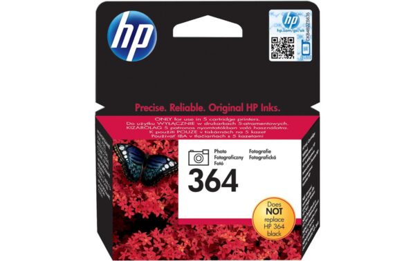 HP Tinte Nr. 364 - Photo Black (CB317EE) 3ml, Kapazität ~ 130 Fotos