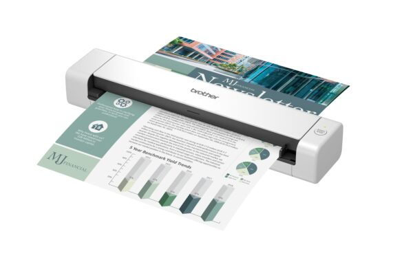 Brother DS-740, USB, Duplex, 300 dpi Stromversorgung über USB-Anschluss