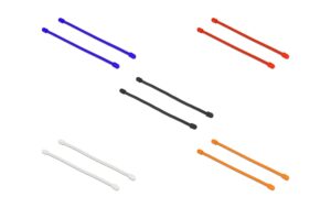 Delock Silikonkabelbinder 250x4mm 10 Stk. 5 Farben, biegsam, wiederverwendbar kaufen Schweiz | Mediatech.ch