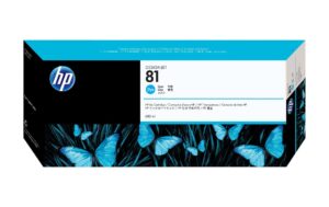 HP Inc. HP Tinte Nr. 81 - Cyan (C4931A) Tintenvolumen 680ml kaufen | Mediatech.ch