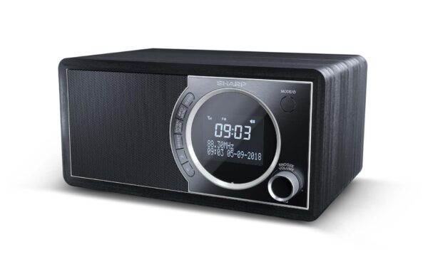 Sharp, DR-450, schwarz DAB+/ FM Radio, schwarz