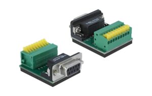 Delock Terminalblock Sub-D 9Pin Buchse 9Pin Terminalblock mit Drucktaster kaufen Schweiz | Mediatech.ch