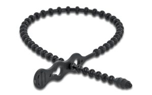 Delock Blitzbinder 210x4.5mm 10 Stk. wiederverwendbar, schwarz