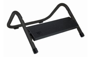 WEDO Fussstütze Trittboy schwarz 4 Höhenstufen, Stand und Rutschfest