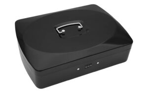 Wedo Geldkassette mit Zahlenschloss, 33x24 9 Fächer, schwarz, 33x24x9 cm kaufen Schweiz | Mediatech.ch
