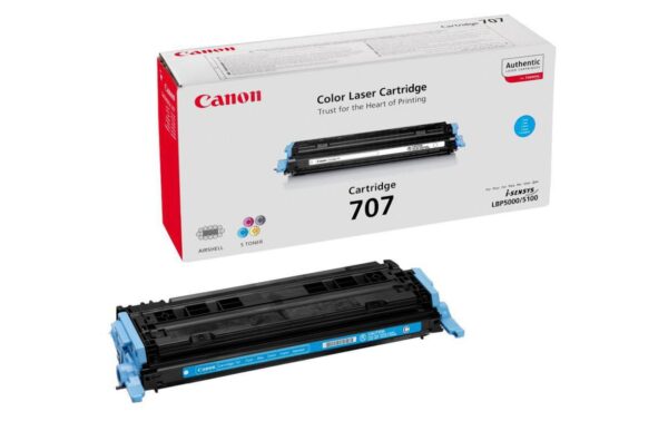 Tonermodul Canon CRG 707C, cyan 2000 Seiten, LBP 5000 kaufen Schweiz | Mediatech.ch