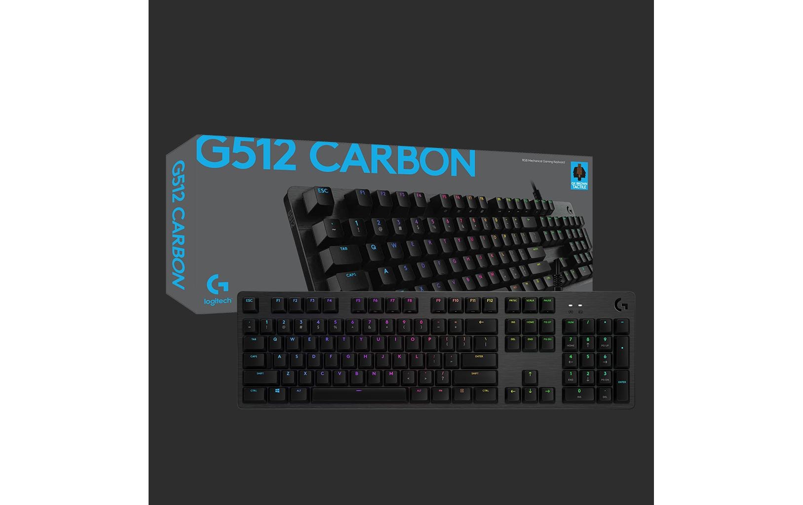 1025230_8 - Mediatech Logitech G512 Carbon GX brown