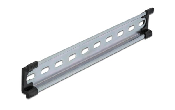 Delock Hutschiene 10, mit Schlitzlöcher 254 x 35 x 7.5mm, Stahl kaufen Schweiz | Mediatech.ch