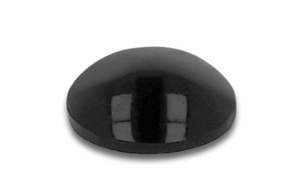 Delock Gummifüsse 8x3mm 70 Stk rund, selbstklebend, schwarz kaufen Schweiz | Mediatech.ch