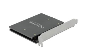 DeLock PCI-Express-x1 zu 2x M.2 Key-B 2 x 67 Pin M.2 Key B Slot, 1x PCIE V3.0