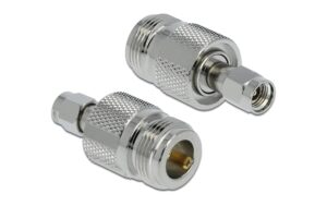 Delock Adapter N-Buchse zu RP-SMA-Stecker 36.70mm, vergoldet