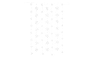 STT LED Lichtervorhang Snowflake 105 LED 105 LED, H: 2.25m, B: 1.2m