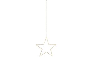 STT LED Fensterhänger Angel Star Ø 58cm Netzbetrieb, Kabel 5m