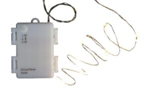 Dameco LED Lichterkette Angel Hair 8m Outdoor, Batt: m Timer 6/18h,
