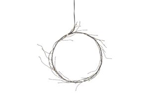 Star Trading LED Weihnachtskranz Nike Ø24cm IP20, Warmweiss, 95 LED's