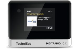 TechniSat DigitRadio 10 C, DAB+ Adapter Bluetooth, OLED Farb-Display