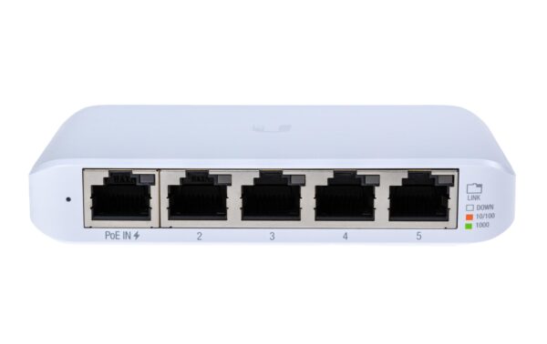 Ubiquiti Unifi Switch USW-FLEX-MINI: 5 Port Cloudmanaged,5xGE, USB-C&PoE Powered