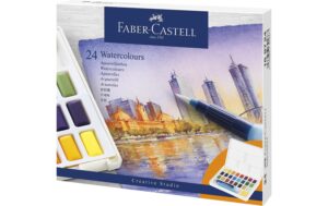 Faber-Castell Aquarellfarben Näpfchen 24er Etui