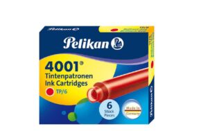 Pelikan Tintenpatrone 4001 6 Stück, rot