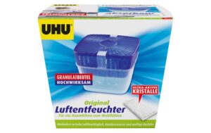 UHU Raumentfeuchter mit 450g Granulat entzieht Feuchtigkeit - für Räume bis 45m2 kaufen Schweiz | Mediatech.ch