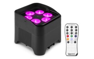 BeamZ BBP96SB Uplight Par 6x 12W, 6in1, Akku-Betrieb, Schwarz kaufen Schweiz | Mediatech.ch