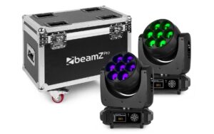 BeamZ Pro MHL740 Set 2x MHL740 Moving Head in Case