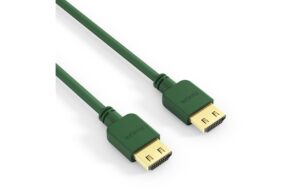 1041782 - Mediatech PureLink PureInstall, HDMI Kabel, 2.00m grün Dünnes, High-Speed mit Ethernet HDMI kaufen | Mediatech.ch