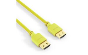 PureLink PureInstall, HDMI Kabel, 0.50m gelb Dünnes, High-Speed mit Ethernet HDMI kaufen | Mediatech.ch