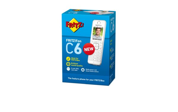 1043292_3 - Mediatech AVM FRITZ!Fon C6 int: DECT Funktelefon für Fritzbox oder DECT-Basisstation