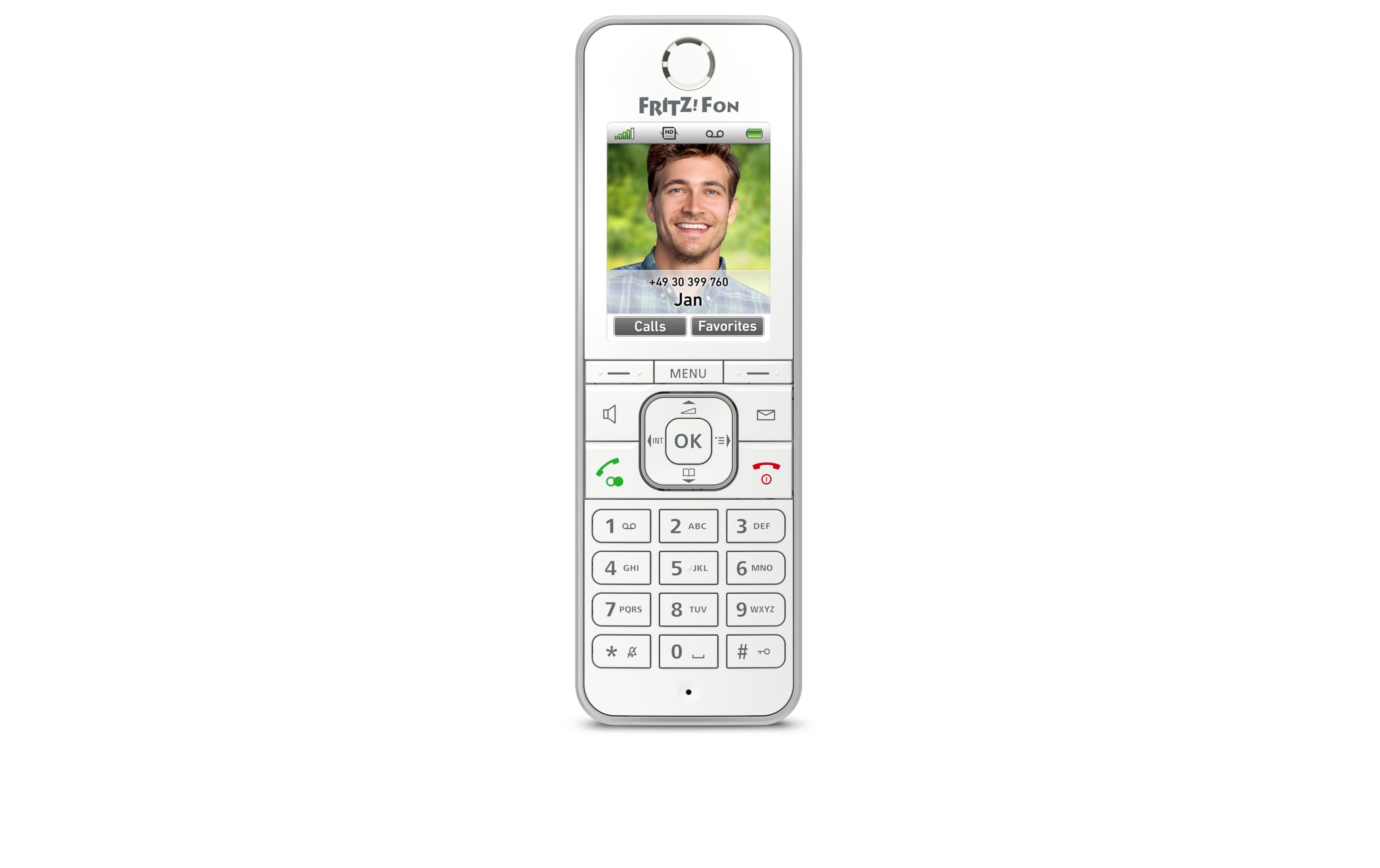 1043292_4 - Mediatech AVM FRITZ!Fon C6 int: DECT Funktelefon für Fritzbox oder DECT-Basisstation