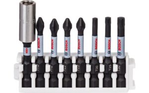 BOSCH Schrauberbit-Set 8-teilig Impact Bit Set 8-teilig