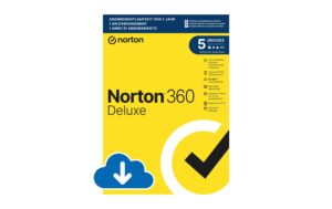 Norton 360 Deluxe Non-Subscription ESD, Vollversion, 5 PC, 1J, 50GB