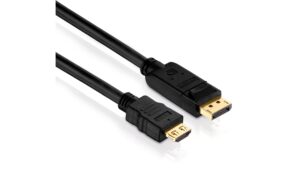PureInstall, Adapterkabel DP/HDMI, 7.50m vergoldete Stecker