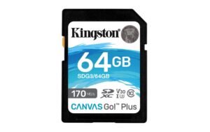 Canvas Go! Plus SDXC Card 64GB UHS-I U3, lesen 170MB/s, schreiben 70MB/s