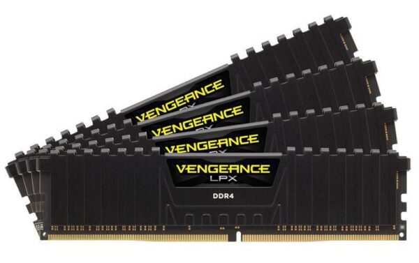 Corsair DDR4 Vengeance LPX Black 64GB 4-Kit 4x 16GB,3200MT/s,CL16-20-20-38,1.35V,288Pin