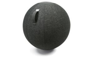 Vluv Stov Stoff Sitzball Anthrazit, Ø 70-75cm
