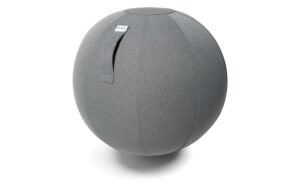 Vluv Sova Stoff Sitzball Ash, Ø 60-65cm