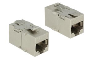 Delock Keystone Modul Cat.6A, UTP, metall extern: RJ45 Buchse, Intern RJ45 Buchse kaufen Schweiz | Mediatech.ch