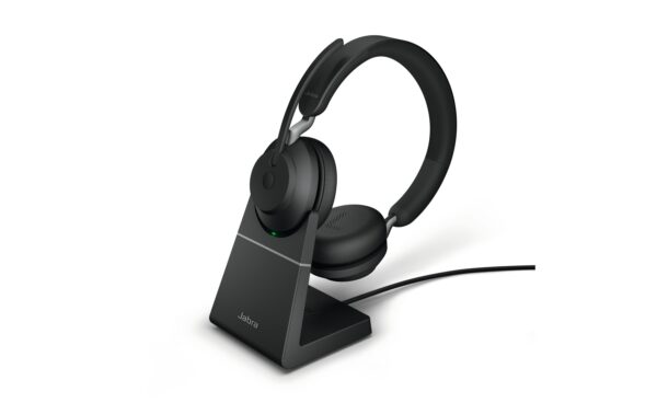 1056437 - Mediatech Jabra Evolve2 65 Duo UC Schwarz BT380, USB-C, Stand kaufen Schweiz | Mediatech.ch