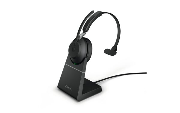 Jabra Evolve2 65 Mono UC Schwarz BT380, USB-A, Stand kaufen Schweiz | Mediatech.ch