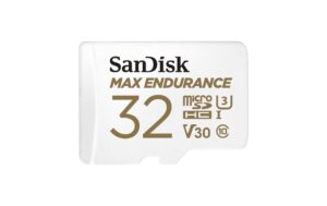 1056671 - Mediatech SanDisk microSDHC Card Max Endurance 32GB U3, V30, bis zu 15'000h Full HD/4K