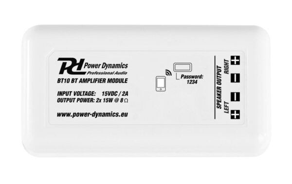 1058541_2 - Mediatech Power Dynamics BT10 Bluetooth Amplifier Modul, 2x 15W