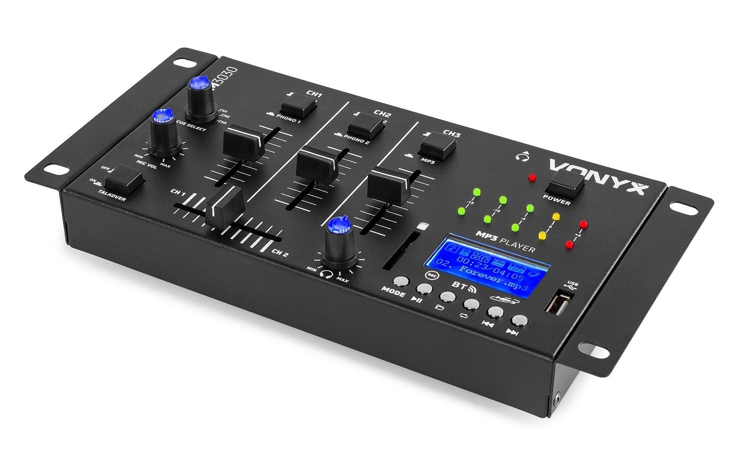 1058560_1 - Mediatech Vonyx STM3030 4-Kanal Mixer, BT, MP3, REC, LED