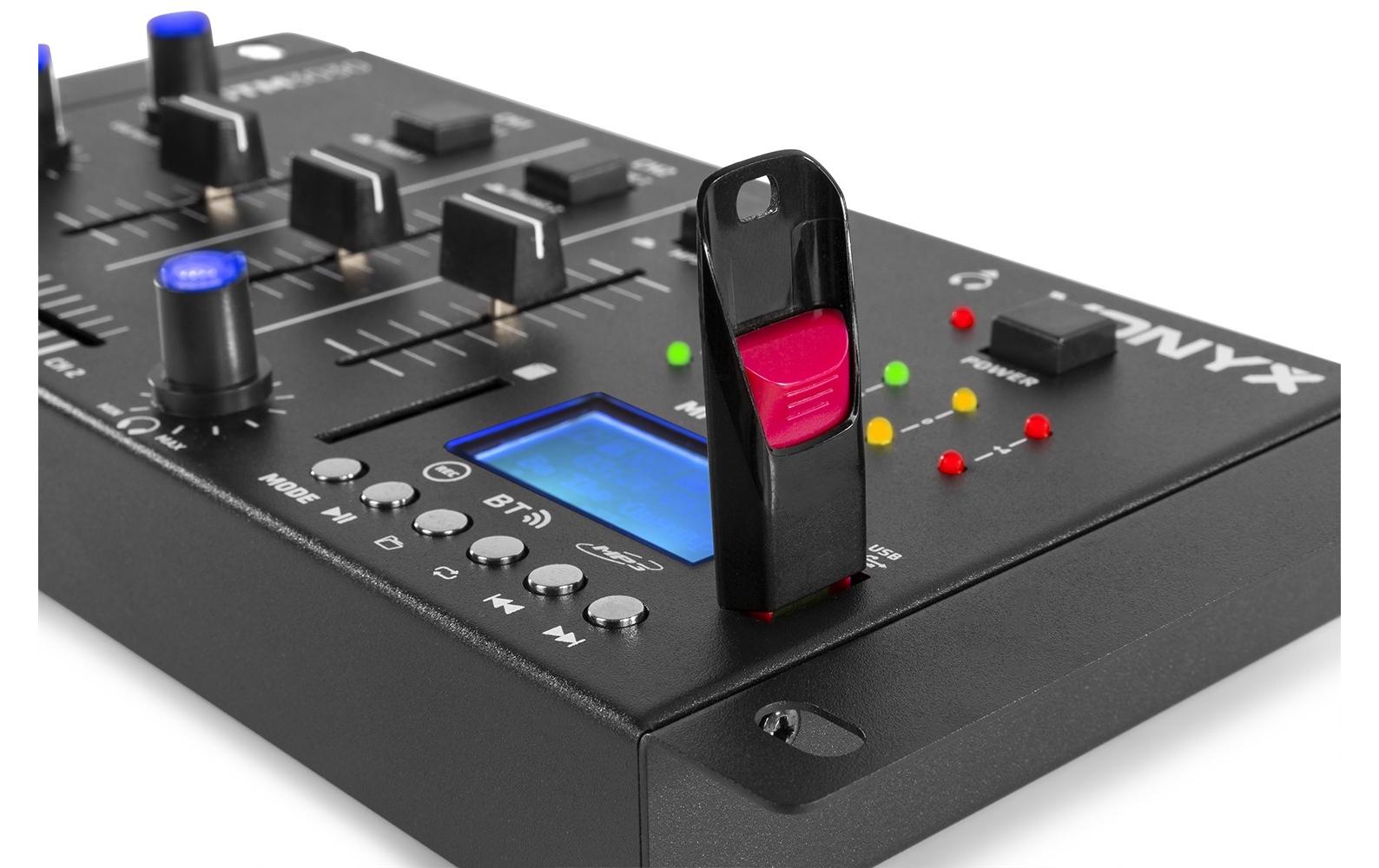 1058560_4 - Mediatech Vonyx STM3030 4-Kanal Mixer, BT, MP3, REC, LED